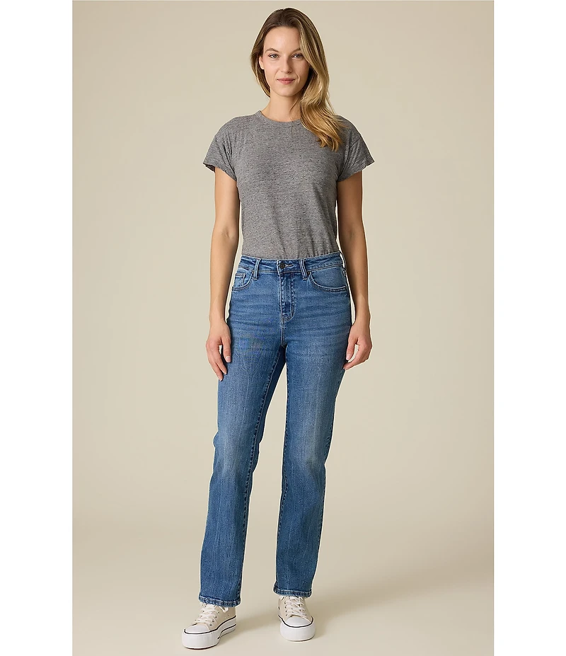 Flag and Anthem Aldie High Rise Straight Leg Jeans