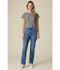 Flag and Anthem Aldie High Rise Straight Leg Jeans