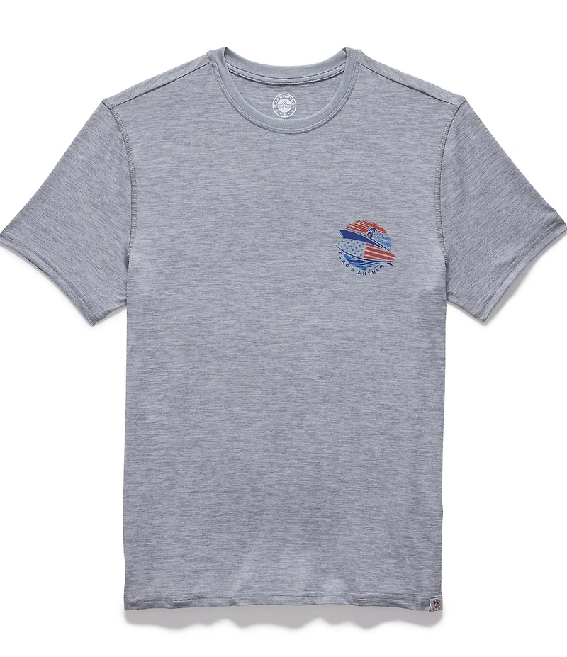 Flag and Anthem Americana Surf UPF Performance T-Shirt