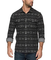 Flag and Anthem Baker MadeFlex Hero Performance Long Sleeve Printed Stretch Flannel Shirt