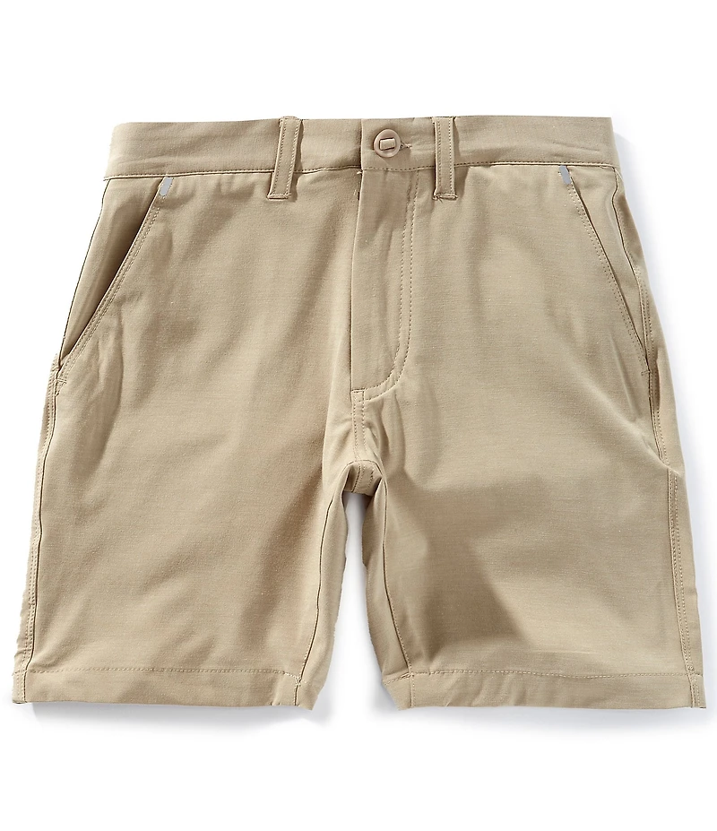 Flag and Anthem Big Boys Cotton-Blend Any-Wear MadeFlex Performance 8#double; Inseam Shorts