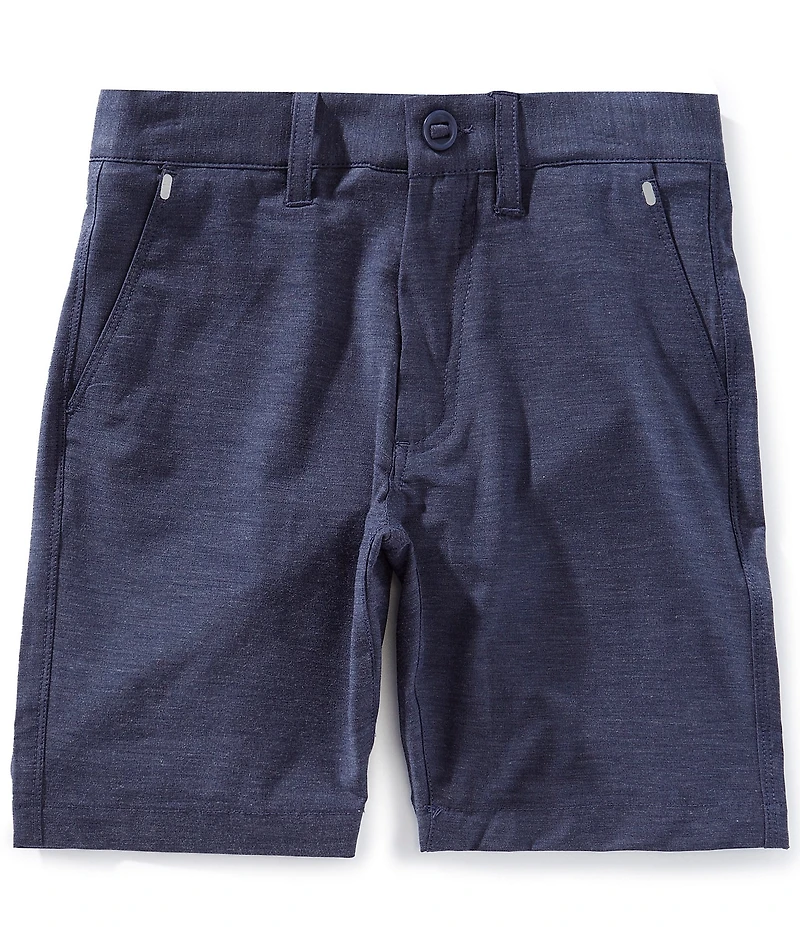 Flag and Anthem Big Boys Cotton-Blend Any-Wear MadeFlex Performance 8#double; Inseam Shorts