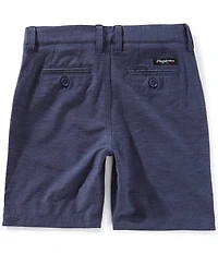 Flag and Anthem Big Boys Cotton-Blend Any-Wear MadeFlex Performance 8#double; Inseam Shorts
