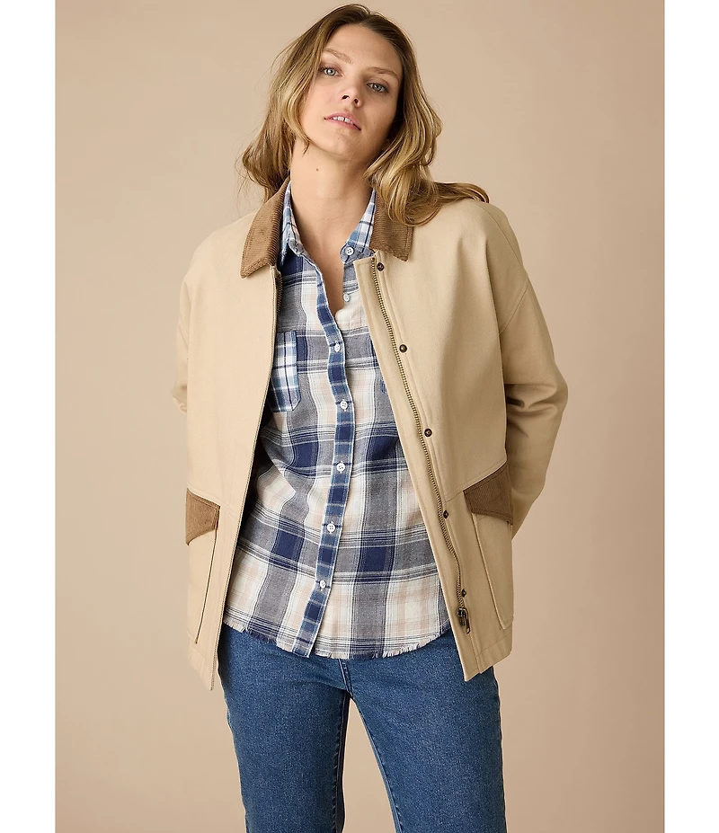 Flag and Anthem Blakely Long Sleeve Brushed Coat