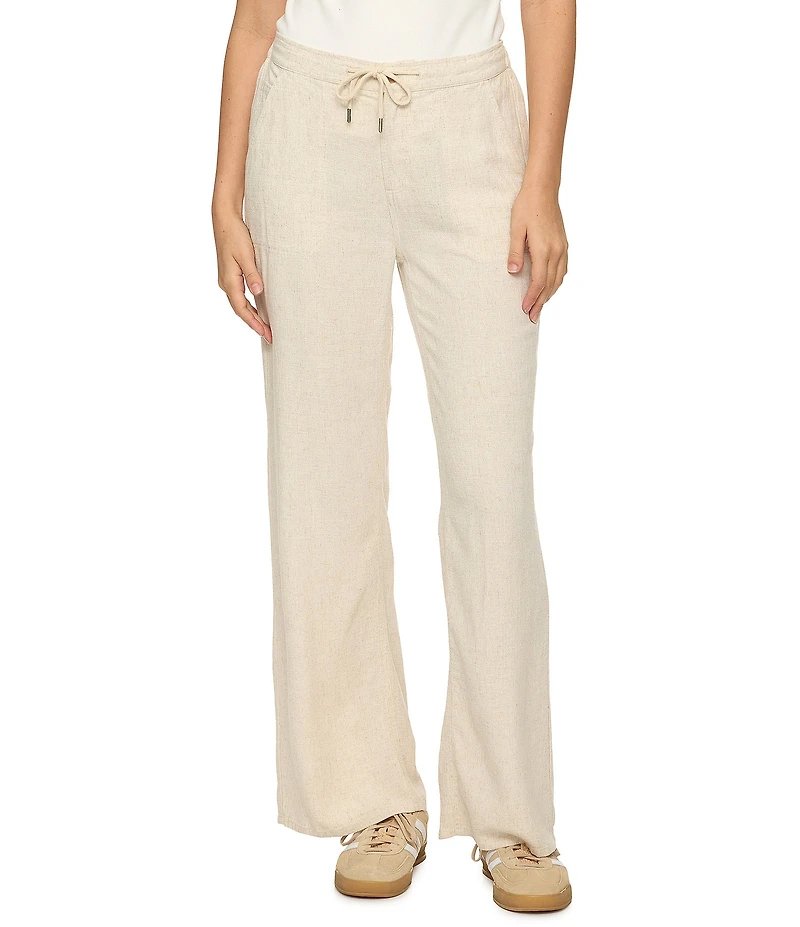 Flag and Anthem Bluffton Wide Leg Linen Blend Pants