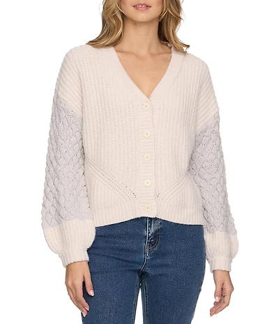 Flag and Anthem Brielle Mixed Stitch Cardigan