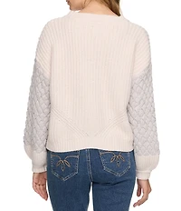 Flag and Anthem Brielle Mixed Stitch Cardigan