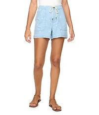 Flag and Anthem Buffy Drawstring Star Shorts