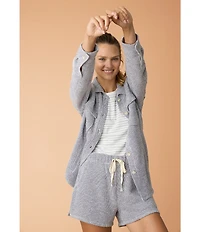 Flag and Anthem Burleigh High Rise Knit/Terry Shorts