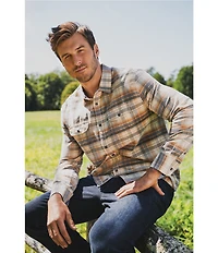 Flag and Anthem Campbell Long Sleeve Plaid Shirt