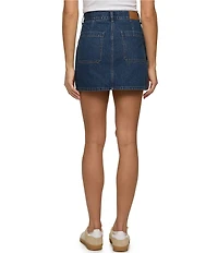 Flag and Anthem Carmel Denim Mini Skirt