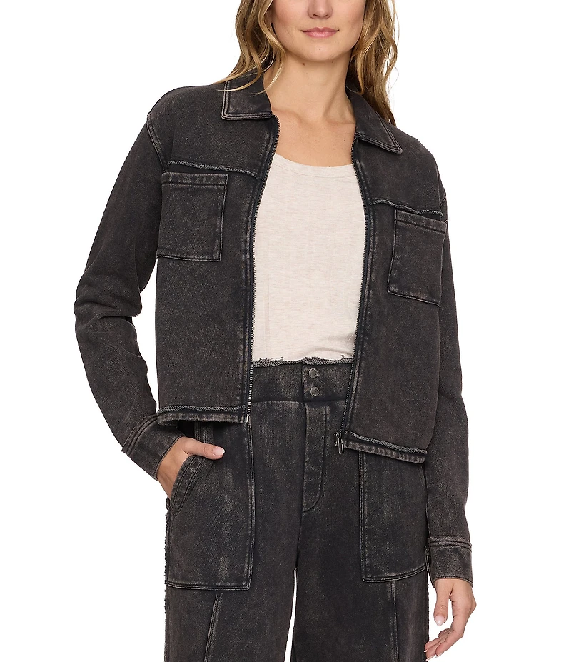 Flag and Anthem Charlotte Long Sleeve French Terry Jacket