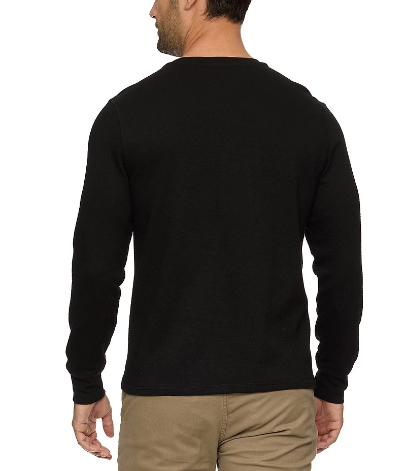 Flag and Anthem Chatsworth Super Soft Waffle Knit Long Sleeve T-Shirt