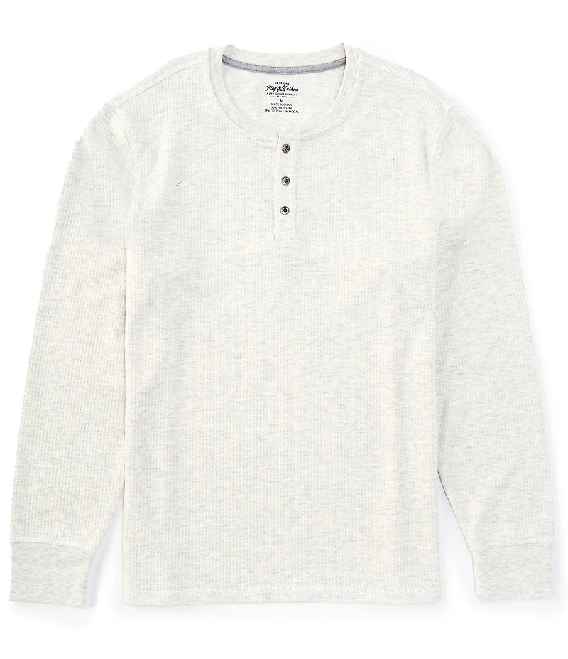 Flag and Anthem Chatsworth Super Soft Waffle Knit Long Sleeve T-Shirt