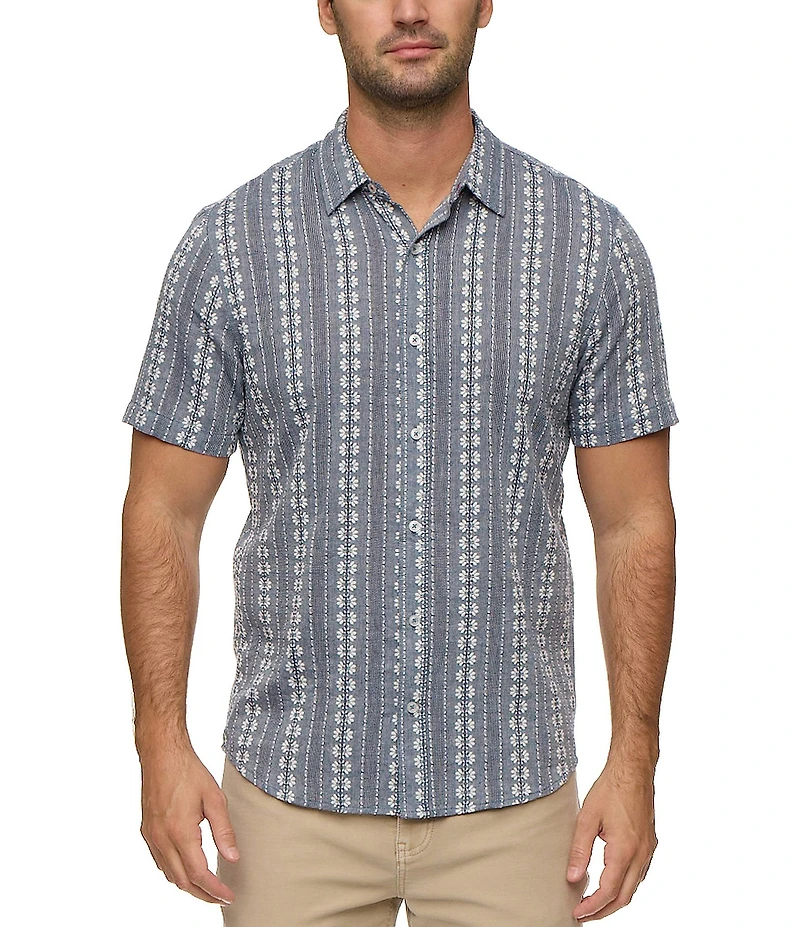 Flag and Anthem Crawford Printed Woven Shirt