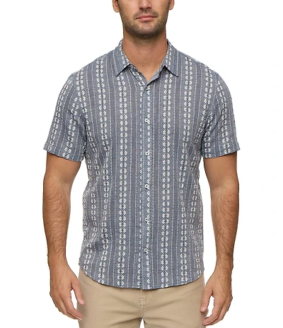 Flag and Anthem Crawford Printed Woven Shirt