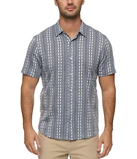 Flag and Anthem Crawford Printed Woven Shirt