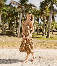 Flag and Anthem Daphne Woven Midi Dress