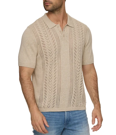 Flag and Anthem Grove Short Sleeve Sweater Polo