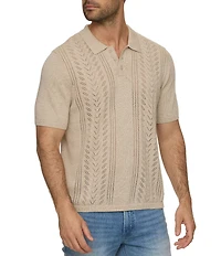 Flag and Anthem Grove Short Sleeve Sweater Polo