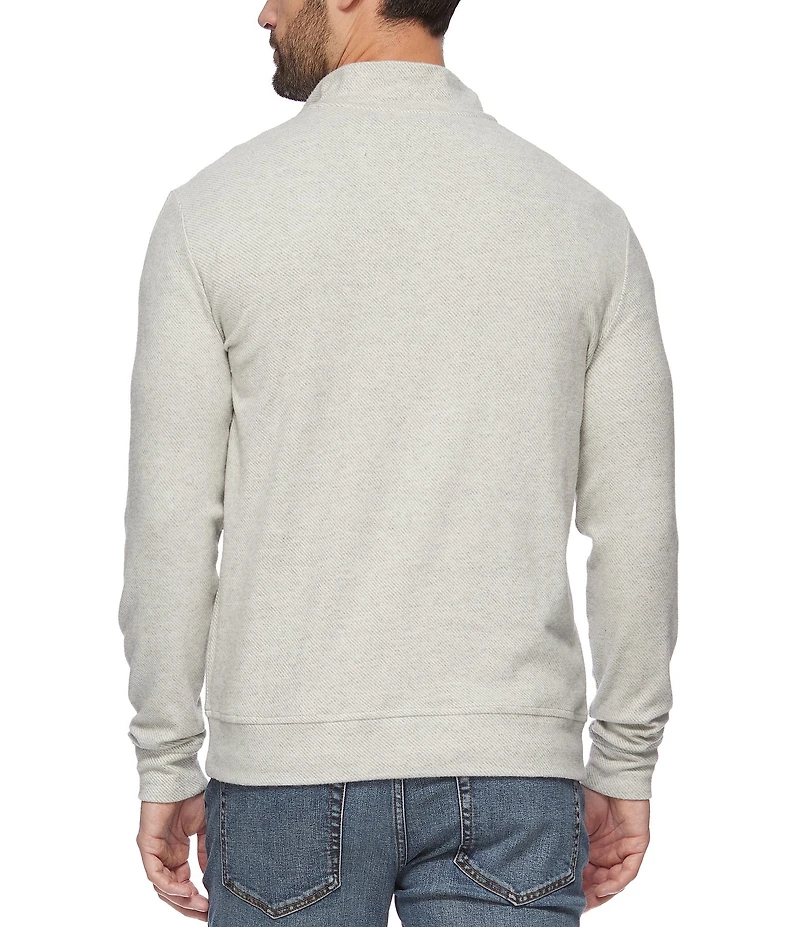 Flag and Anthem Hero 1/4-Zip Long Sleeve Twill Pullover