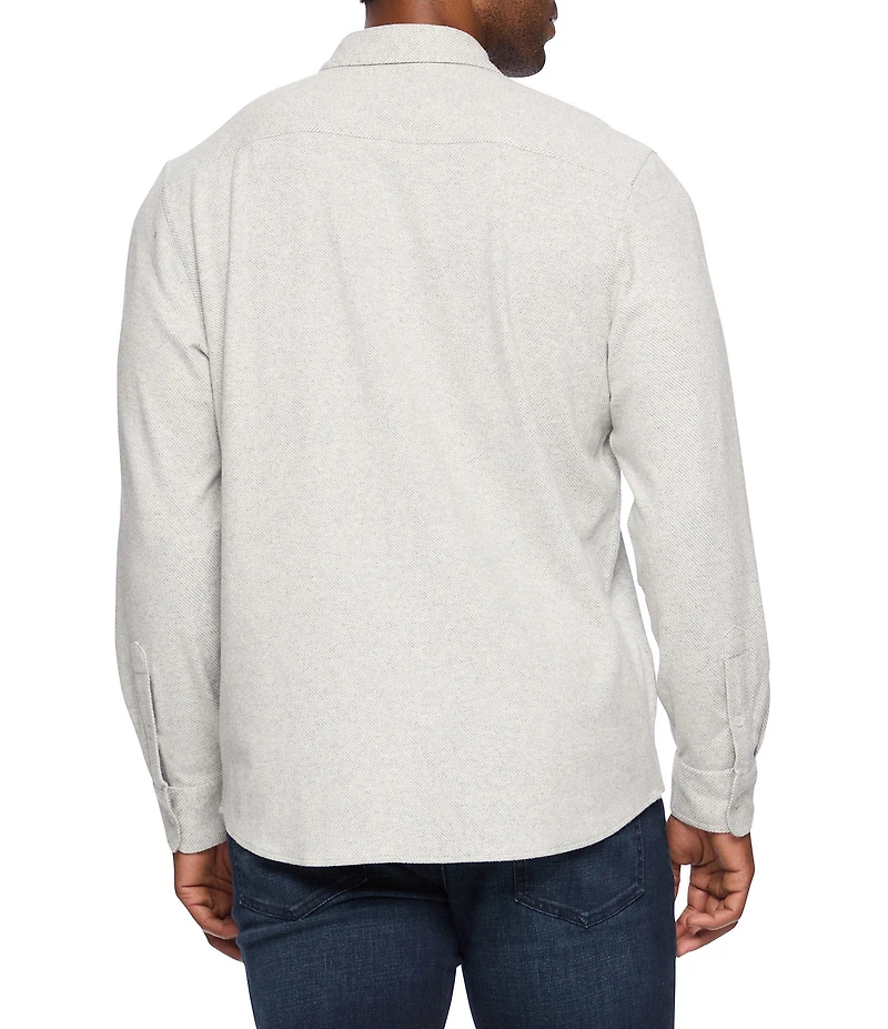 Flag and Anthem Hero Long Sleeve Solid Twill Performance Shirt
