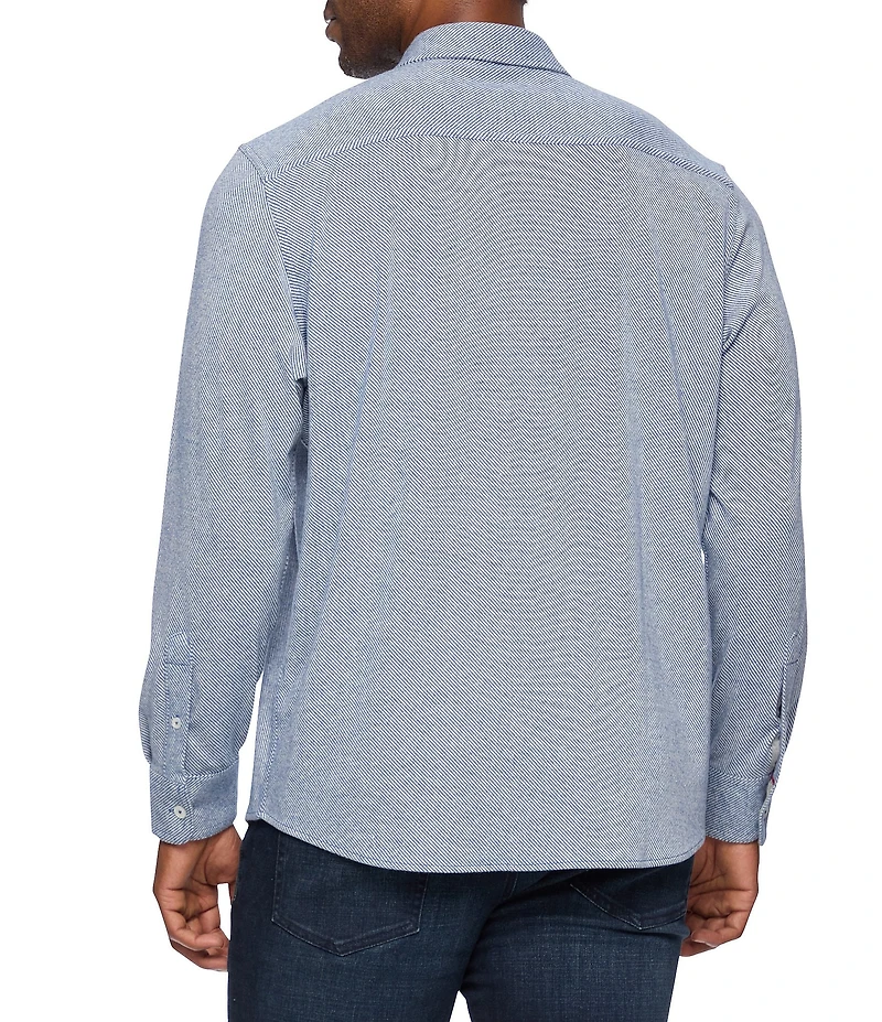 Flag and Anthem Hero Long Sleeve Solid Twill Performance Shirt
