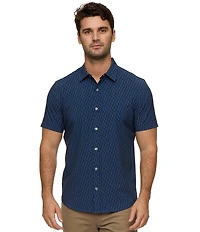 Flag and Anthem Howes MadeFlex UPF Performance Flag Print Short Sleeve Shirt