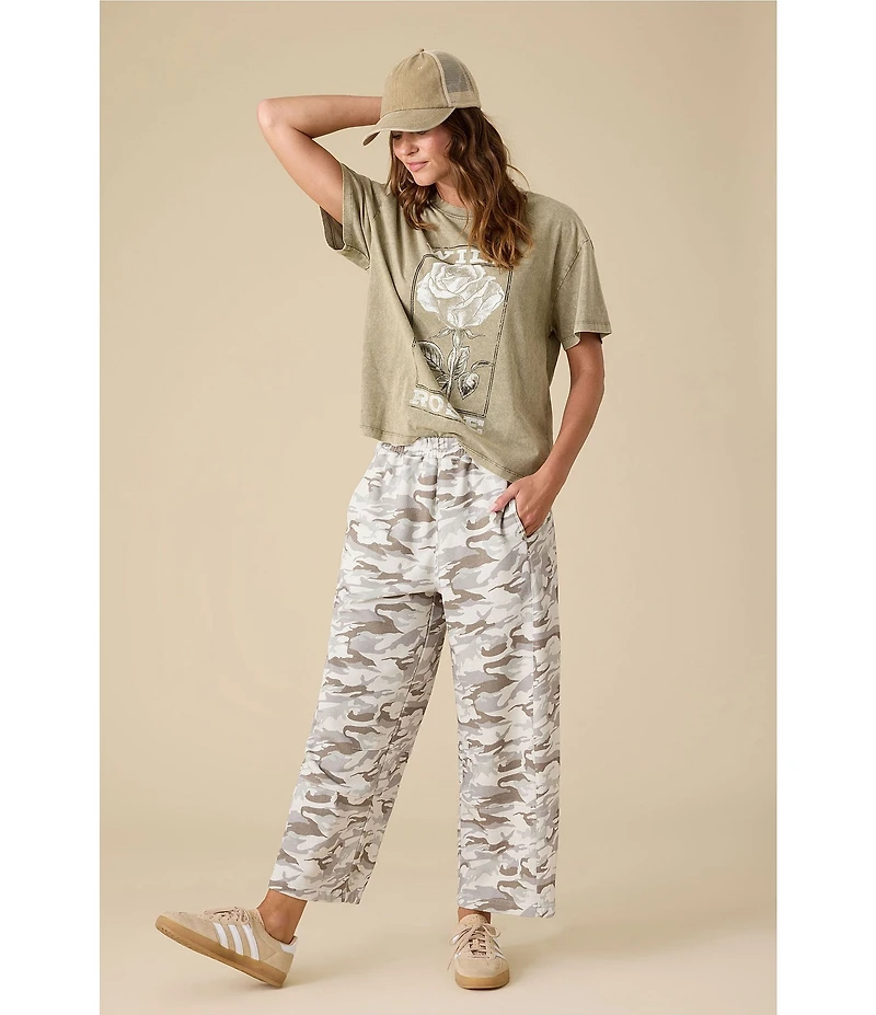 Flag and Anthem Keira Camo Barrel Pants