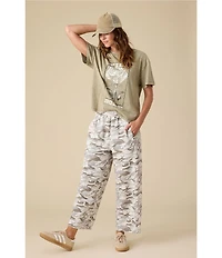 Flag and Anthem Keira Camo Barrel Pants