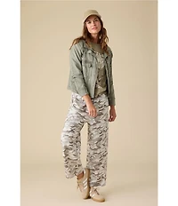 Flag and Anthem Keira Camo Barrel Pants