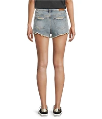 Flag and Anthem Kellie High Rise Cut-Off Denim Shorts