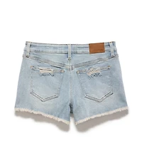 Flag and Anthem Kellie High Rise Cut-0ff Denim Shorts