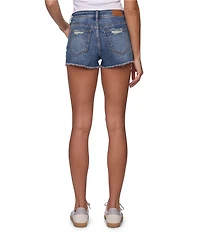 Flag and Anthem Kellie High Rise Cut-0ff Denim Shorts