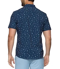 Flag and Anthem Kenton Drink MadeFlex UPF Performance Short Sleeve Woven Shirt