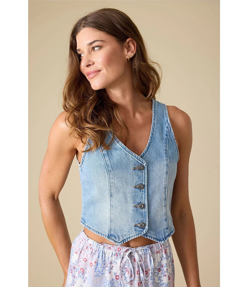 Flag and Anthem Landen Denim Vest