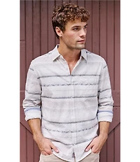 Flag and Anthem Latimer Southwestern Print Long Sleeve Flannel Shirt