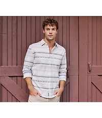 Flag and Anthem Latimer Southwestern Print Long Sleeve Flannel Shirt