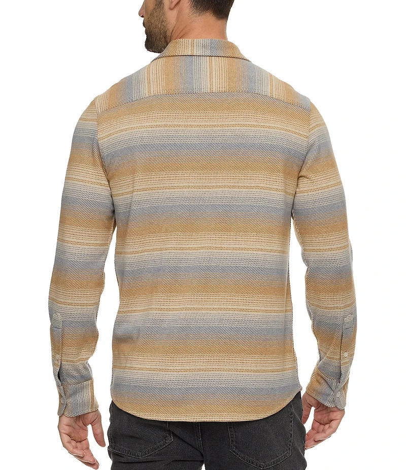 Flag and Anthem Lawrenceville Performance Printed Long Sleeve Flannel Shirt