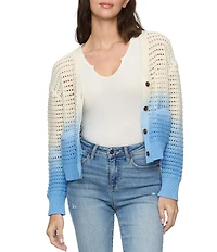 Flag and Anthem Long Sleeve Harriet Dip Dyed Cardigan