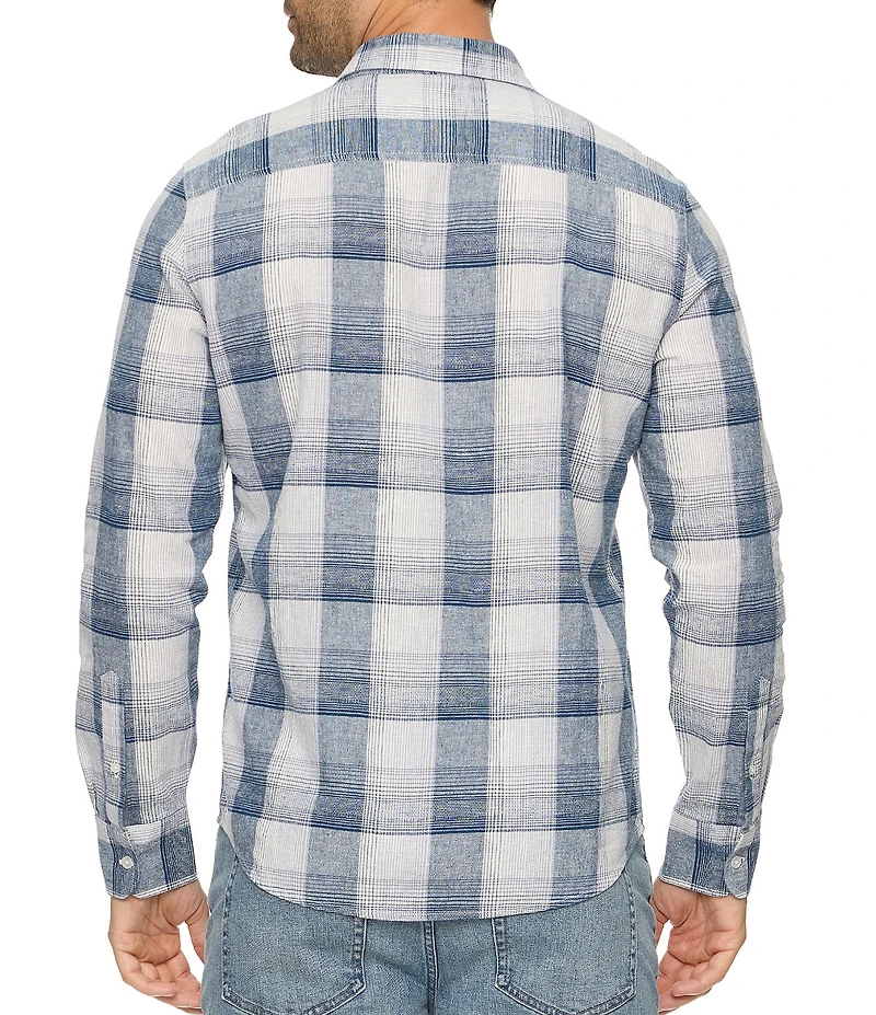 Flag and Anthem Long Sleeve Turlock Slub Shirt