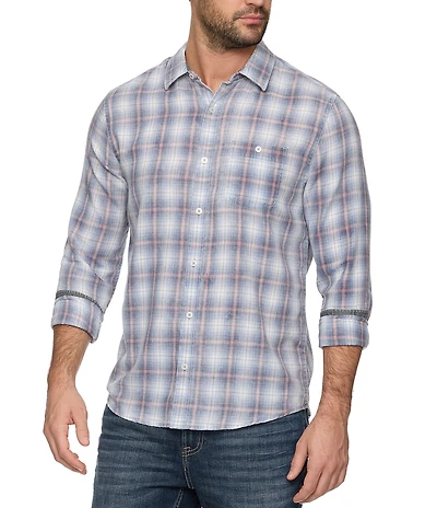 Flag and Anthem Loxley Vintage Plaid Long Sleeve Woven Shirt