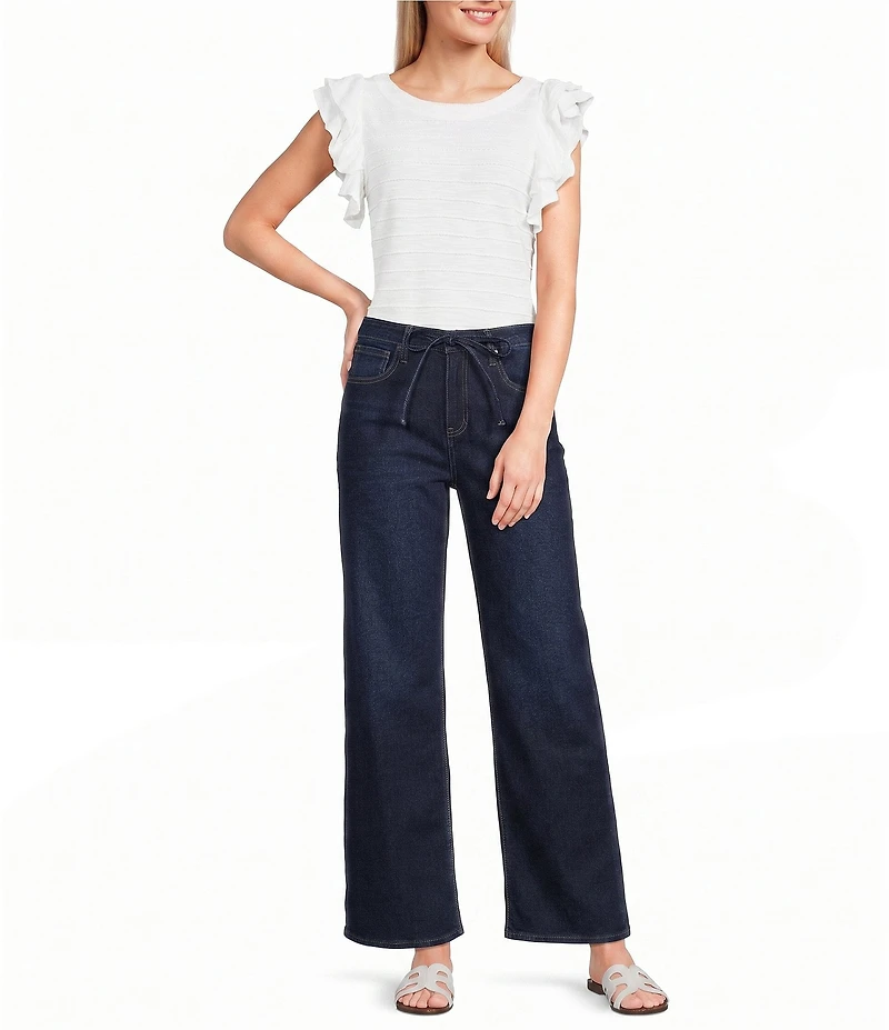 Flag and Anthem Lynsey Wide Leg Denim Pants