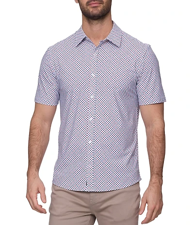 Flag and Anthem Madeflex Journey Short Sleeve Geo Printed Shirt