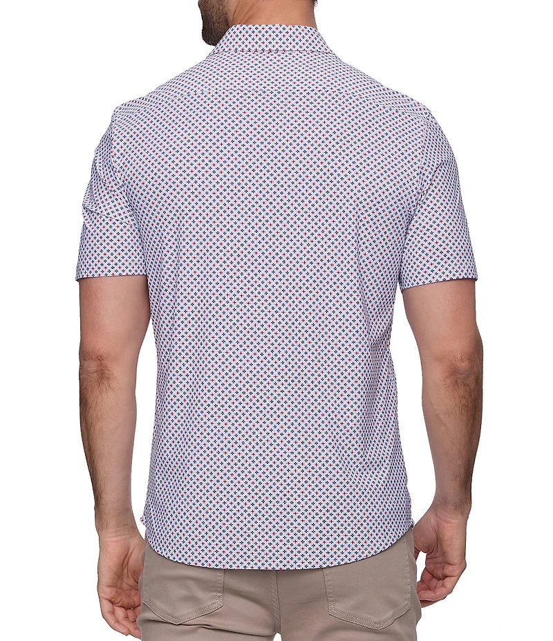 Flag and Anthem Madeflex Journey Short Sleeve Geo Printed Shirt