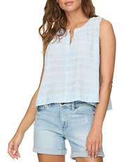 Flag and Anthem Marina Textured Tank Top