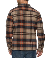 Flag and Anthem Midland Plaid Long Sleeve Shirt Jacket