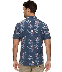 Flag and Anthem Milligan UPF Performance Floral Short Sleeve Shirt
