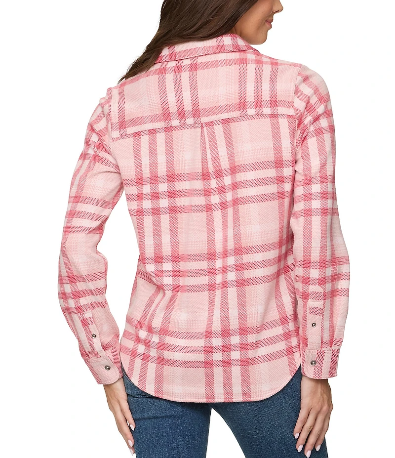 Flag and Anthem Minot Long Sleeve Plaid Stretch Flannel Shirt
