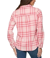 Flag and Anthem Minot Long Sleeve Plaid Stretch Flannel Shirt